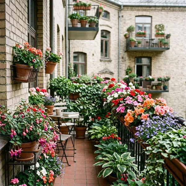 Beste balkon bloemen voor veel zon