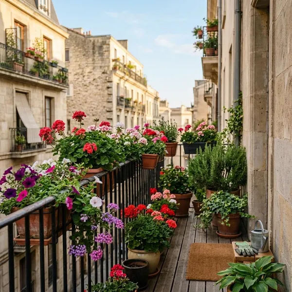 Beste balkon bloemen voor schaduw en halfschaduw
