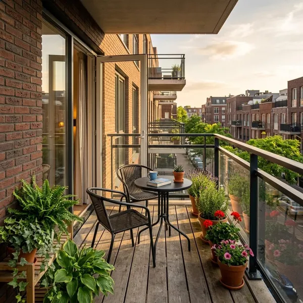 Je balkon op zuidoosten slim inrichten