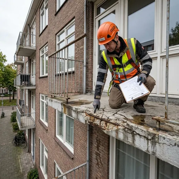 Schade aan je balkon herkennen
