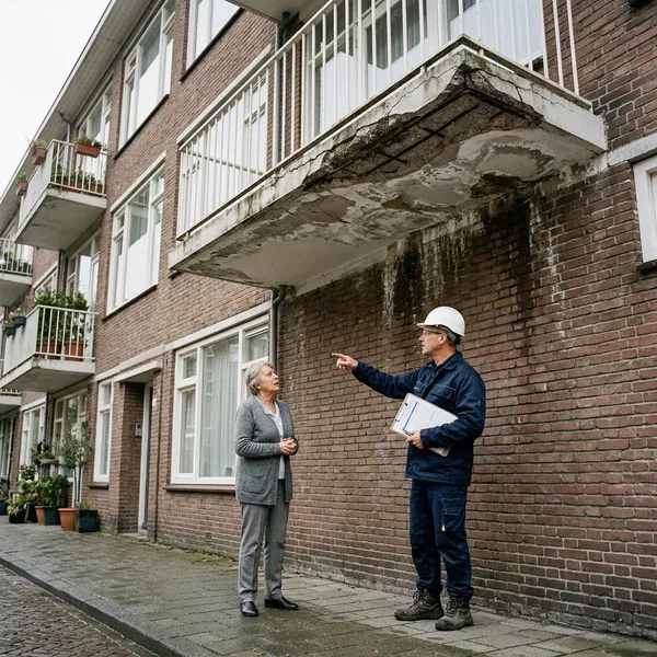 Balkon reparatie per schadebeeld
