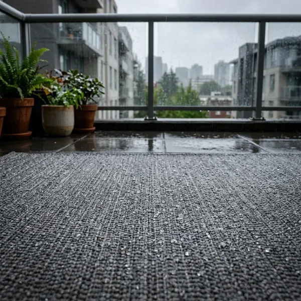 Geschikt balkon tapijt voor buiten