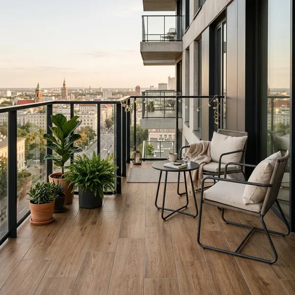 balkon tegels houtlook