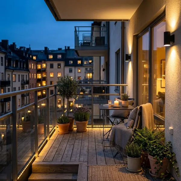 Energiezuinige balkon verlichting