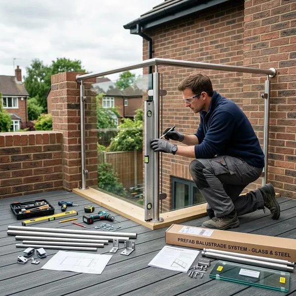 Welk materiaal kies je voor een balkonbalustrade?