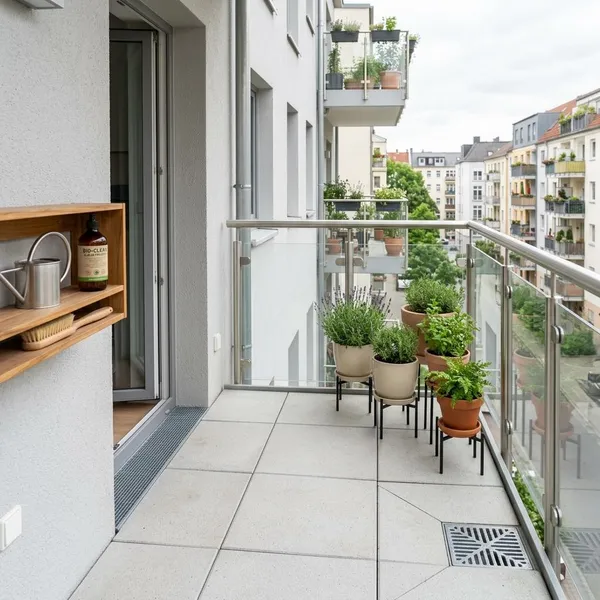 Middelen tegen groene aanslag op balkon