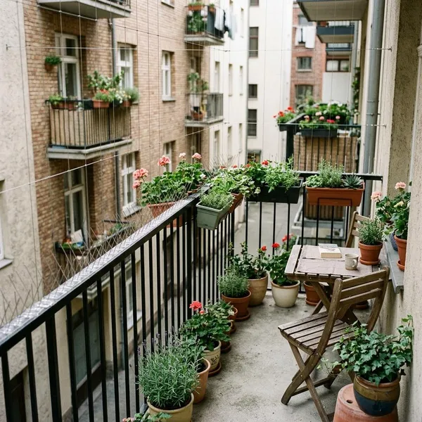 Balkon minder aantrekkelijk maken voor vogels