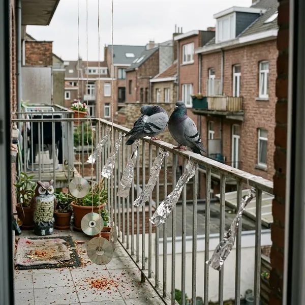 Wat echt werkt tegen duiven op balkon