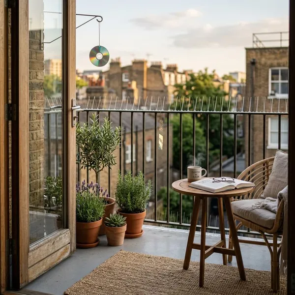 Duivenpoep op balkon veilig schoonmaken