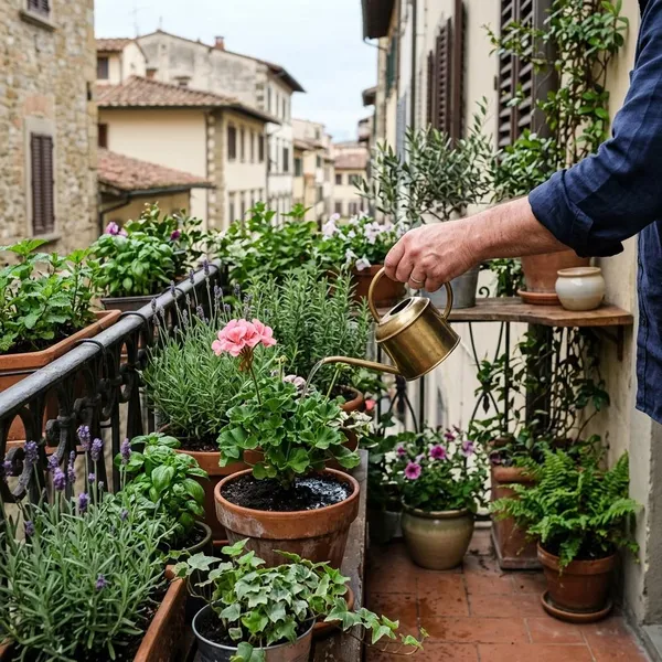 hoe vaak balkon planten water geven