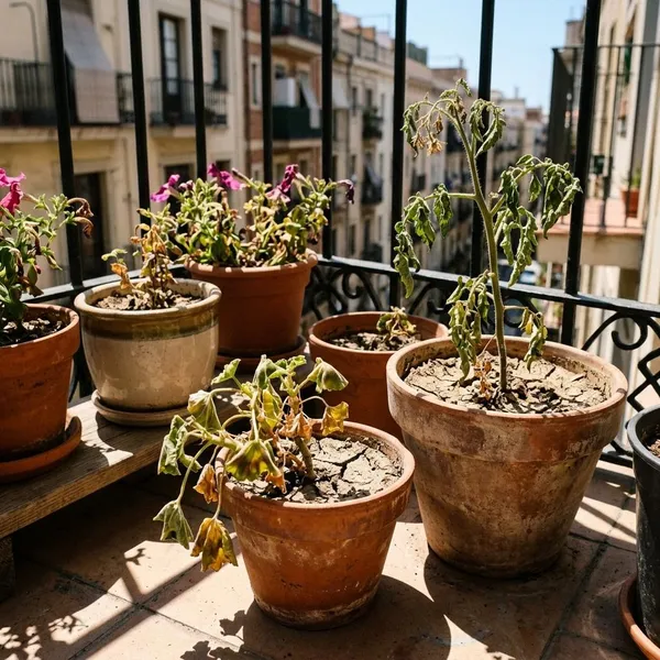 Hoe vaak moet je balkonplanten water geven