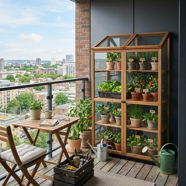Wat kun je kweken in een kas op balkon