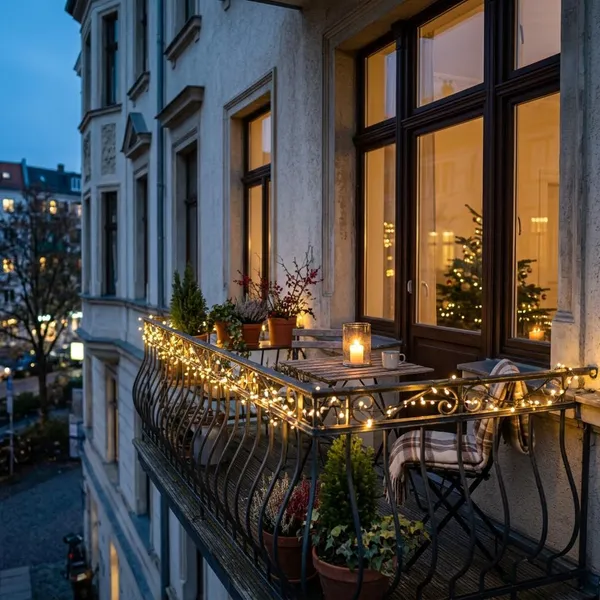 Welke batterij kerstverlichting past op je balkon
