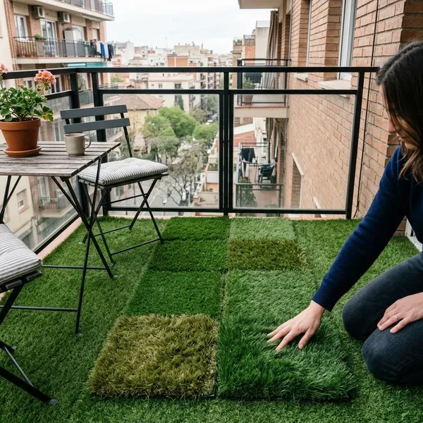 kunstgras voor balkon