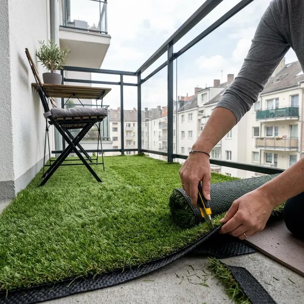 Waar let je op bij kunstgras voor balkon kopen