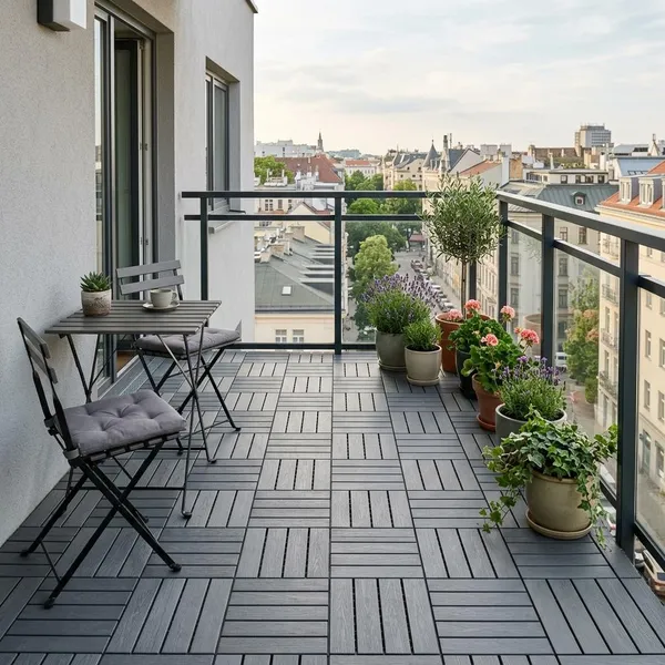 kunststof tegels balkon