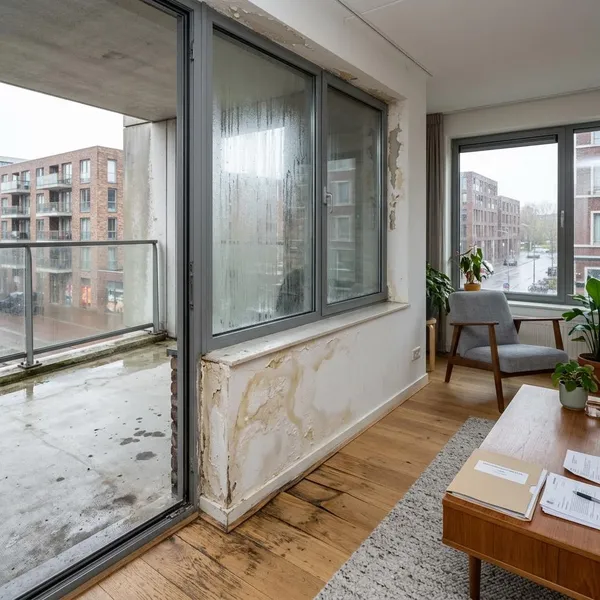 lekkage balkon verzekering