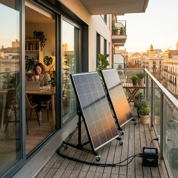 Zo bepaal je of mobiele zonnepanelen op jouw balkon zinvol zijn