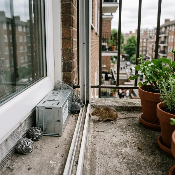 Hoe herken je muizen op het balkon?