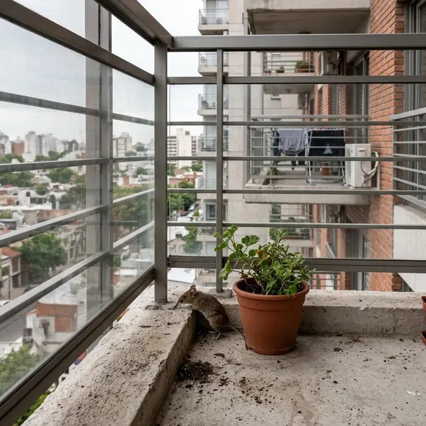Hoe voorkom je muizen op het balkon?