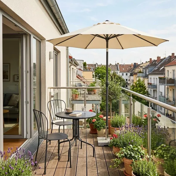 Welke parasol voor balkon past het best