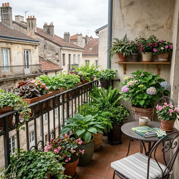 planten voor balkon op het noorden