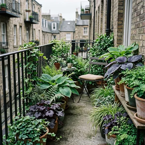 Bloeiende planten voor een balkon op het noorden