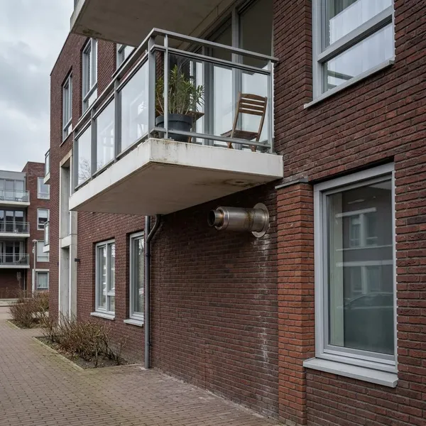 Waar hangt de veiligheid van de rookgasafvoer van af?