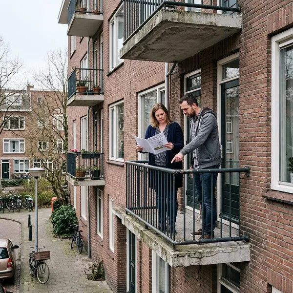 Balkononderdelen binnen de VvE