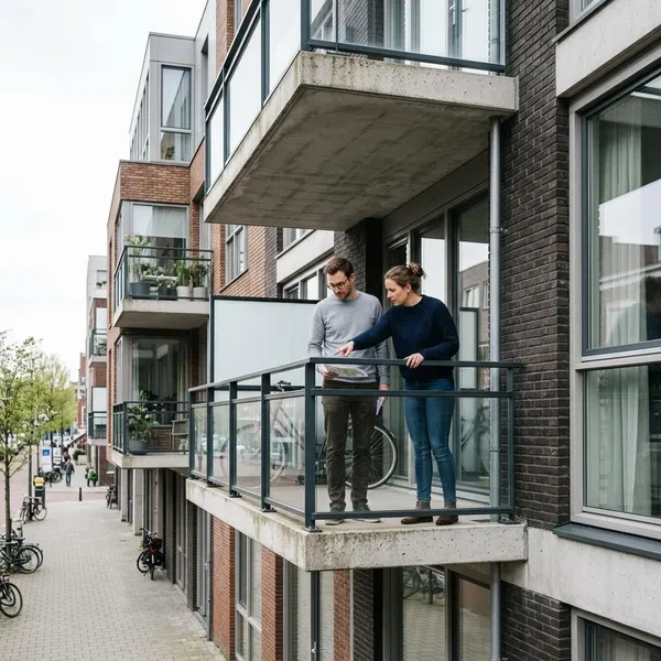 Balkononderdelen binnen de VvE