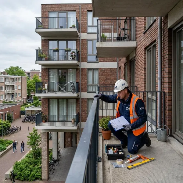 Kosten voor balkononderhoud in de VvE