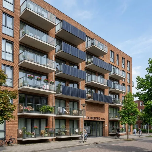 Wat kosten verticale zonnepanelen voor een balkon
