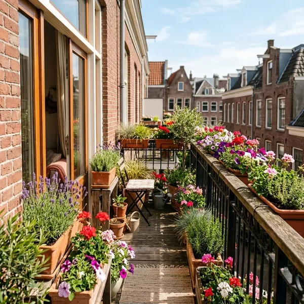 welke planten in plantenbak balkon