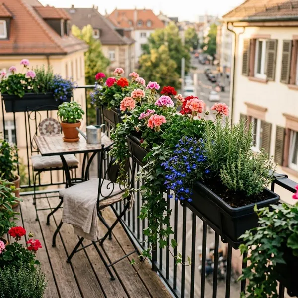 Balkonplanten per seizoen kiezen