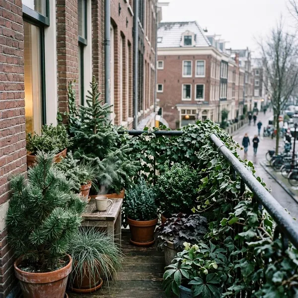 Balkonplanten met kleur in de winter