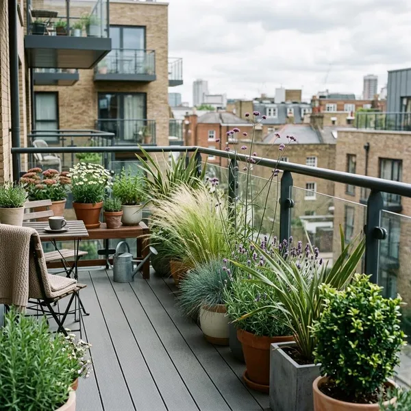 Winterharde planten voor een winderig balkon